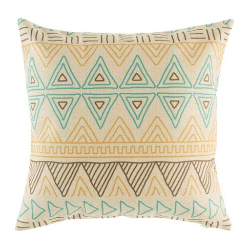 cushion with Tribal Pastel pattern.