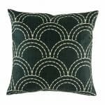 cushion with Black Cloud pattern.