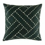 cushion cover with Black Weave pattern.