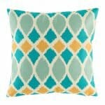 cushion cover with Pastel Trellis pattern.