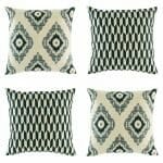 4 patterned cushion in Neutral Hues.