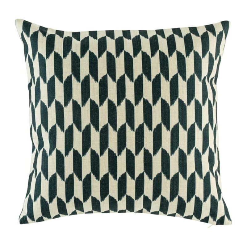Black and White Chevron Cushion Cover SC192 cushion cover with Black and White Chevron pattern.