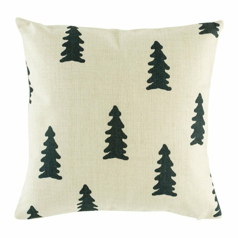 Black Pines Cushion Cover SC246 cushion with Black Pines pattern.