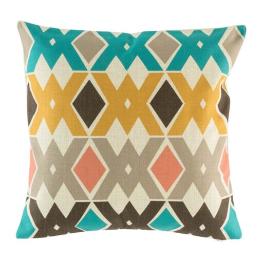 cushion with Diamond Tribal pattern.