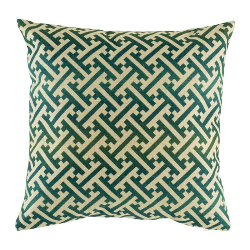 Greek Key Cushion Cover SC259 cushion cover with Greek Key pattern.