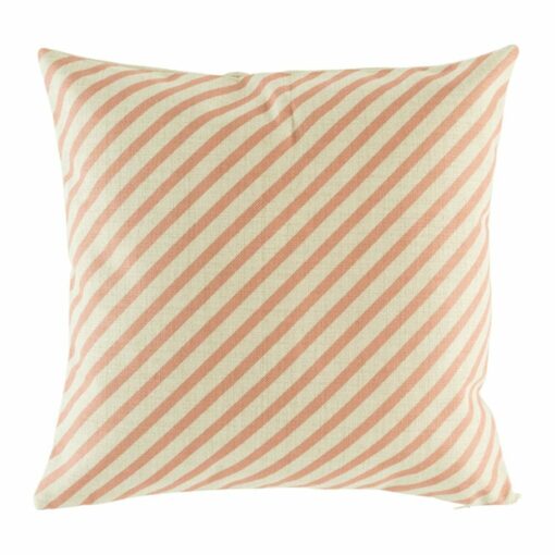 cushion with Punch Slant Stripes pattern.