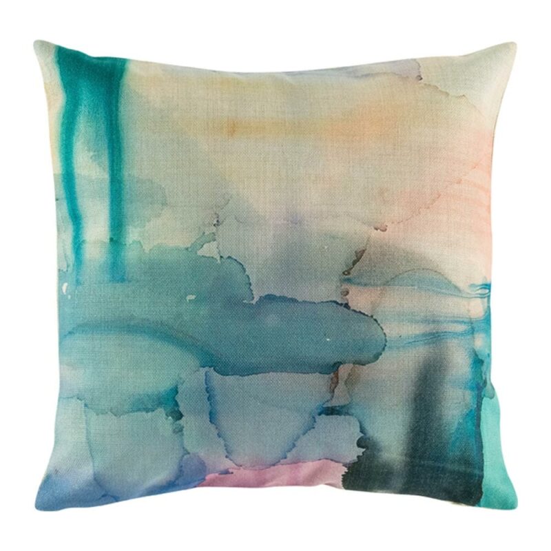 Teal Dye Cushion Cover SC272 cushion cover with Teal Dye pattern.