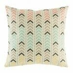 cushion with Pastel Arrow Head pattern.