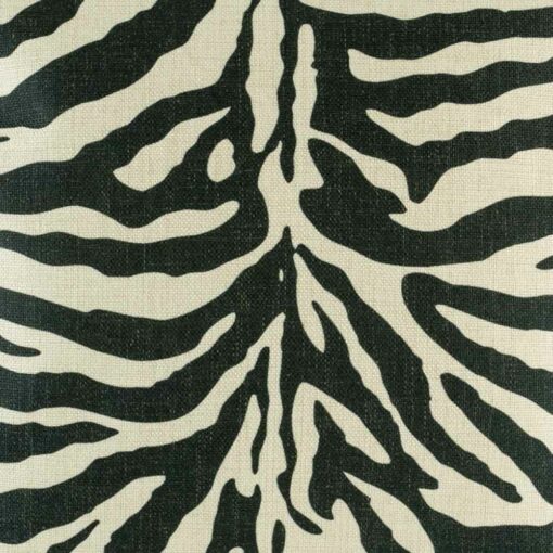 closer look at cushion with Zebra pattern.