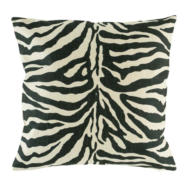 Zebra Pattern Cushion Cover SC224 cushion with Zebra Pattern pattern.