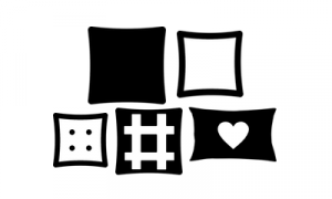 Icon for huge range scattered cushions