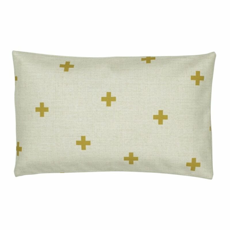 Gold Cross Rectangular Cushion Cover - 30x50cm - SC410-30 Rectangular cushion cover in Gold Cross pattern -30x50cm