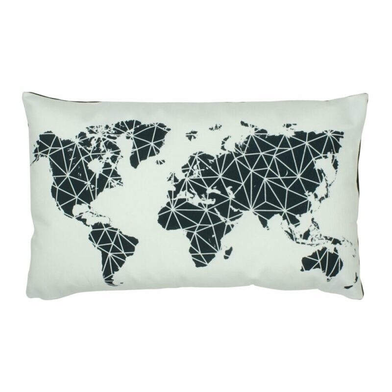 Map Rectangular Cushion Cover SC418-30 rectangular cushion in Map pattern