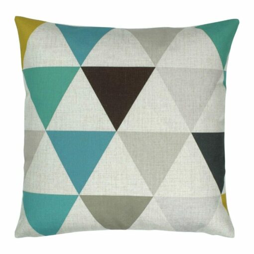 Cushion Cover in geometric neutral hues - 45x45cm