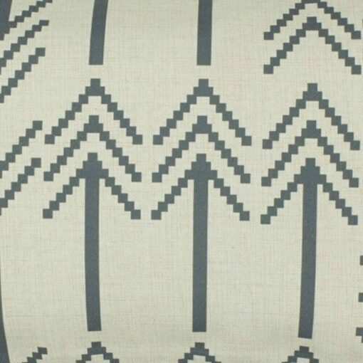 closer look at a Rectangular cushion in Multi Arrow pattern -30x50cm