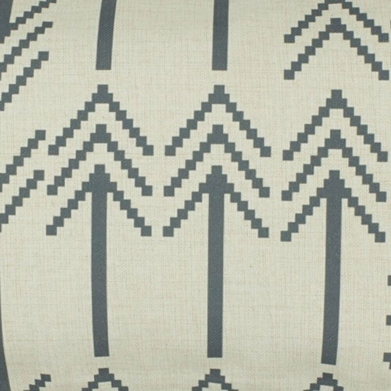 closer look at a Rectangular cushion in Multi Arrow pattern -30x50cm