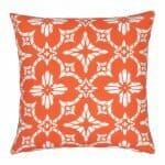 Outdoor cushion cover in Modern Floral Watermelon pattern