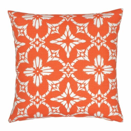 Outdoor cushion cover in Modern Floral Watermelon pattern