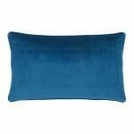 a rectangular cushion in blue - 30cm x 50cm