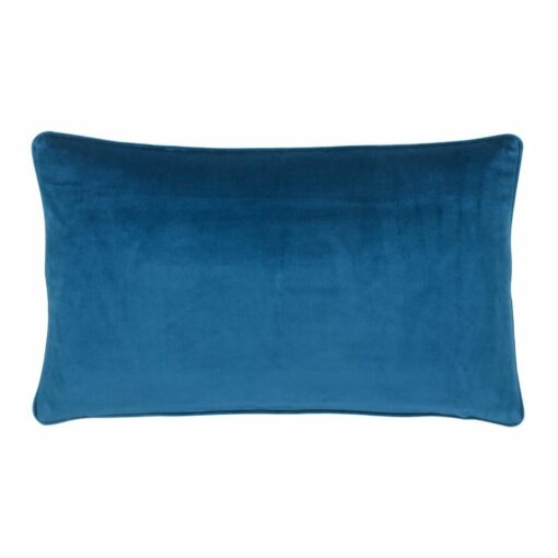 a rectangular cushion in blue - 30cm x 50cm