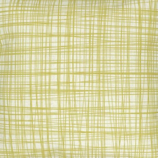 closer look at a Cushion in Square shape with Gold Plaid - 45x45cm