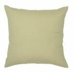 backside view of a Square Cushion Cover in 4 gold arrows design - 45x45cm