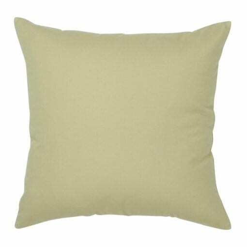 backside view of a Square Cushion Cover in 4 gold arrows design - 45x45cm