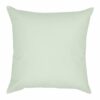 Back side view of Square Cushion Cover in Ivory .