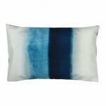 rectangular cushion in Ocean Blue Stripe pattern