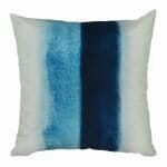 cushion cover in Ocean Blue Stripe colour - 45x45cm
