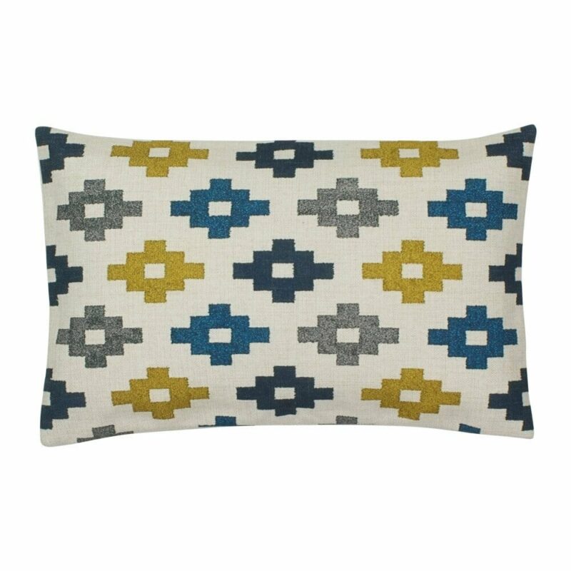 Kilim Pattern Rectangular Cushion Cover - 30x50cm - SC262-30 a Rectangular Cushion in Kilim Pattern- 30x50cm