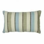 rectangular cushion in Sky Blue and Grey Stripe -30x50cm