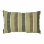rectangular cushion in Earth Tone Stripe -30x50cm