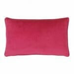 a rectangular cushion in magenta - 30cm x 50cm