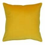 cushion in Mustard colour- 55x55cm