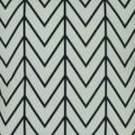 closer look at a Chevron cushion in Black and White colours- 45x45cm