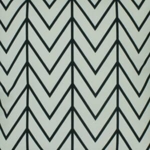 closer look at a Chevron cushion in Black and White colours- 45x45cm