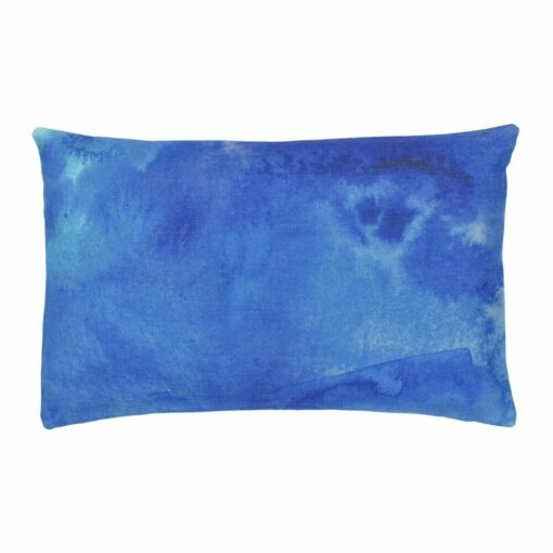 a Rectangular Cushion in Royal Blue - 30x50cm