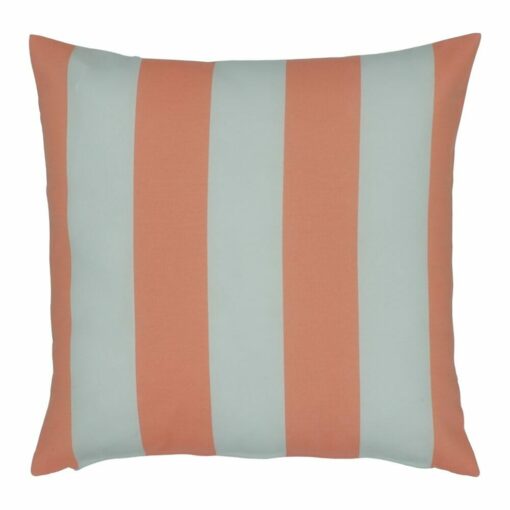 Outdoor cushion cover in Punch Stripe pattern