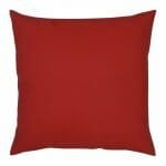outdoor cushion in scarlet red - 45x45cm