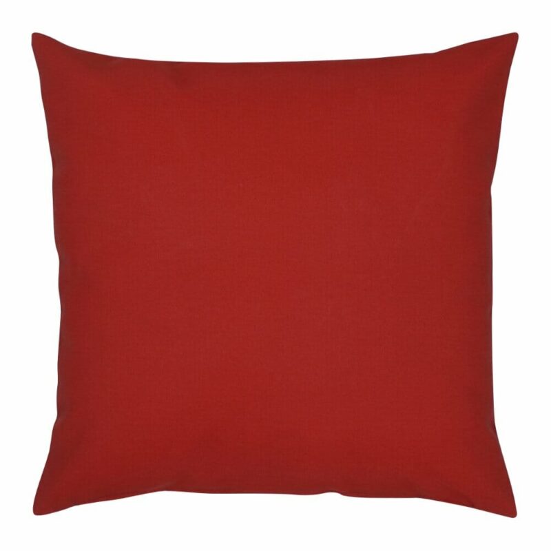 Scarlet Red Outdoor Cushion Cover - 45cm x 45cm - SC345 outdoor cushion in scarlet red - 45x45cm