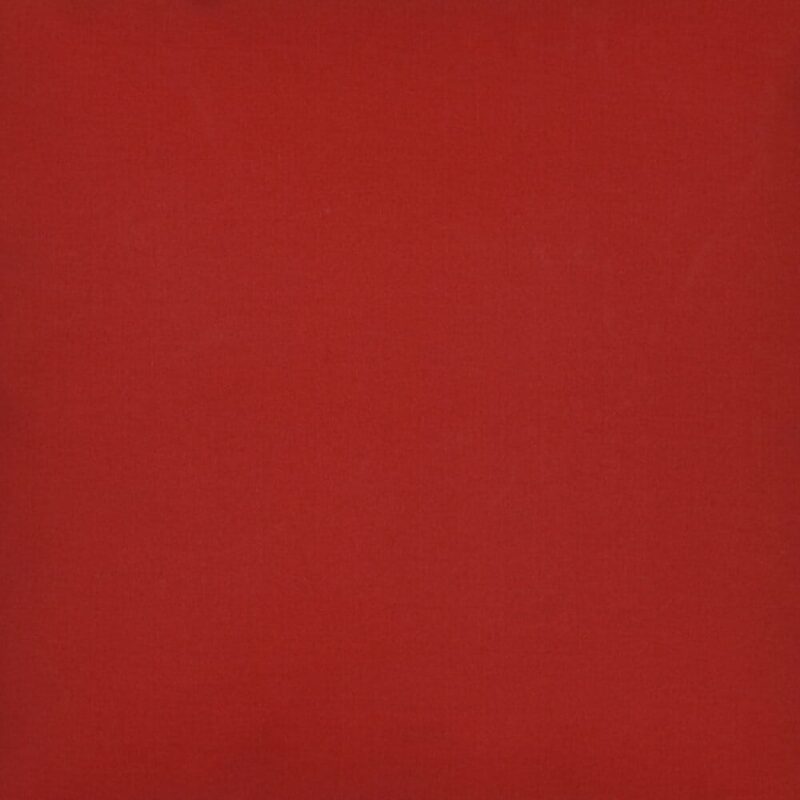 closer look at outdoor cushion cover in scarlet red - 45x45cm