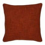 cushion cover in Burnt Orange - 45cm x 45cm