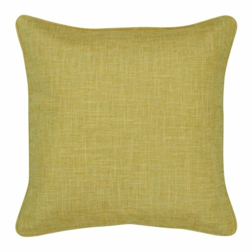 a square cushion in gold colour - 45cm x 45cm
