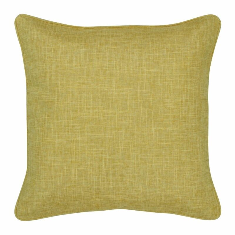 a square cushion in gold colour - 45cm x 45cm