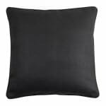 dark grey cushion in 45cmx45cm