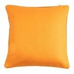 cushion cover in orange (45cmx45cm)
