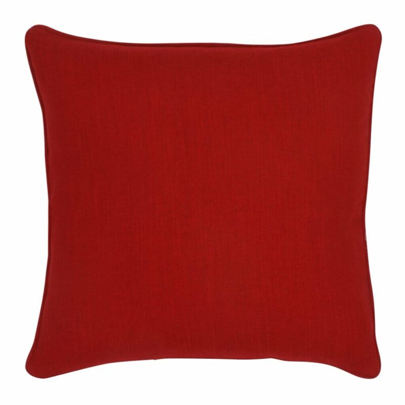 Crimson Red Cushion Cover - 45cm x 45cm - SC436 a cushion in crimson red colour. - 45cm x 45cm