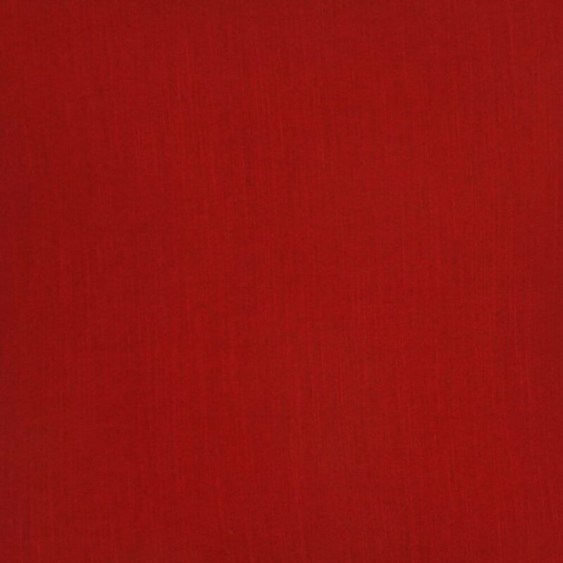 closer look at cushion cover in crimson red. - 45cm x 45cm