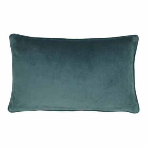 a rectangular cushion in Stone Blue.